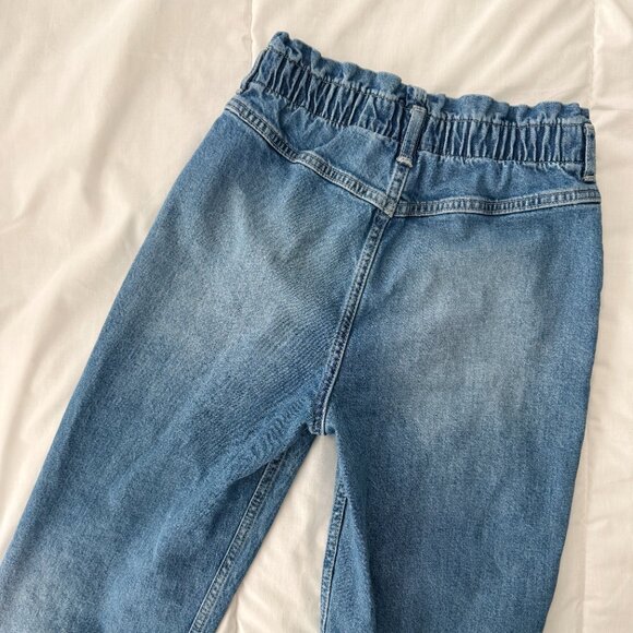 H&M Kids Elastic Waist Medium Wash Relaxed Fit Jeans Size 10-11 - Picture 5 of 9
